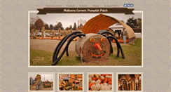 Desktop Screenshot of mulberrycornerspumpkins.com
